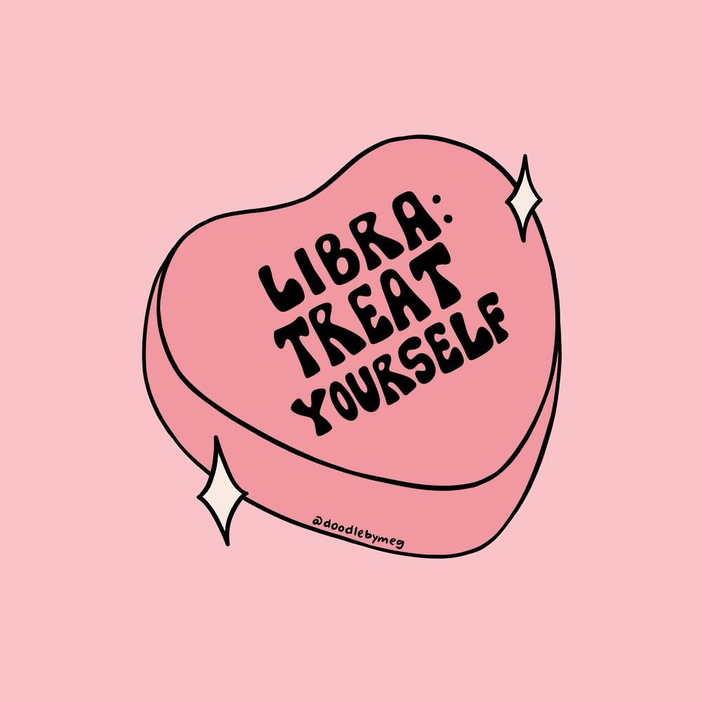 Libra Conversation Heart