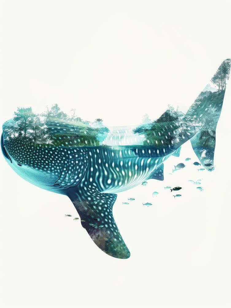 Whale Shark Canvas Print