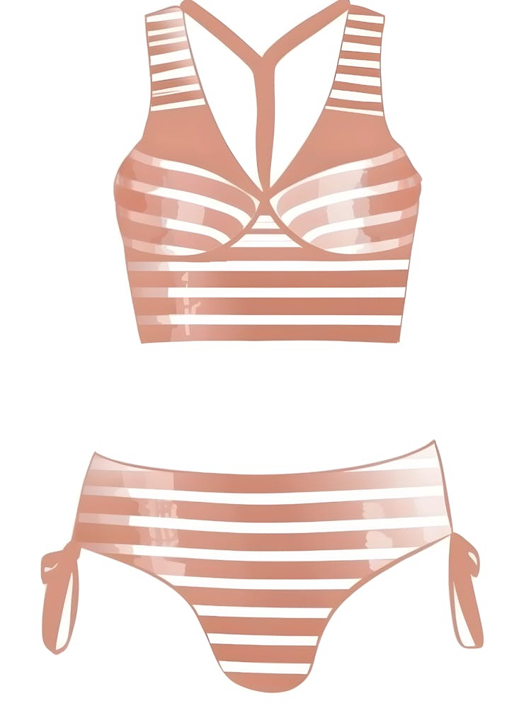 Striped Bikini