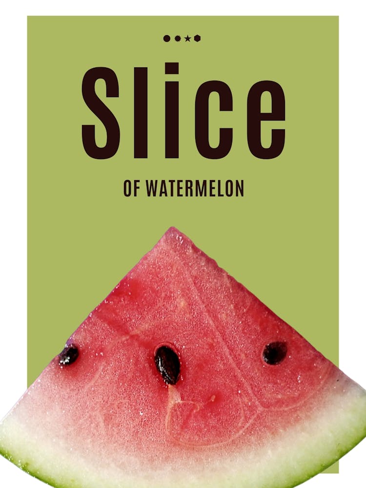 Slice Of Watermelon