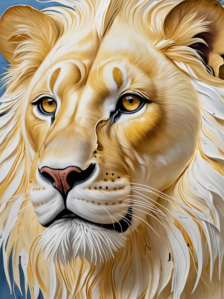 Painted Lion no1
