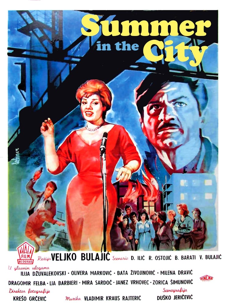 Summer In The City, Movie Poster From Yugoslavia