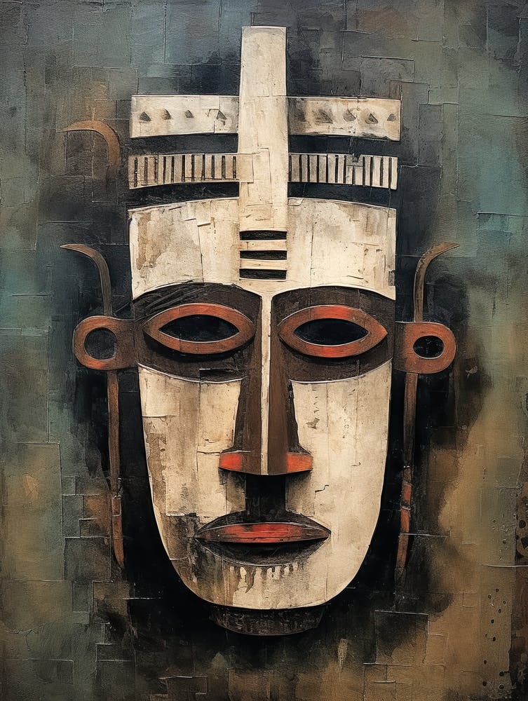 Enigmatic Elements; African Tribal Masked Art