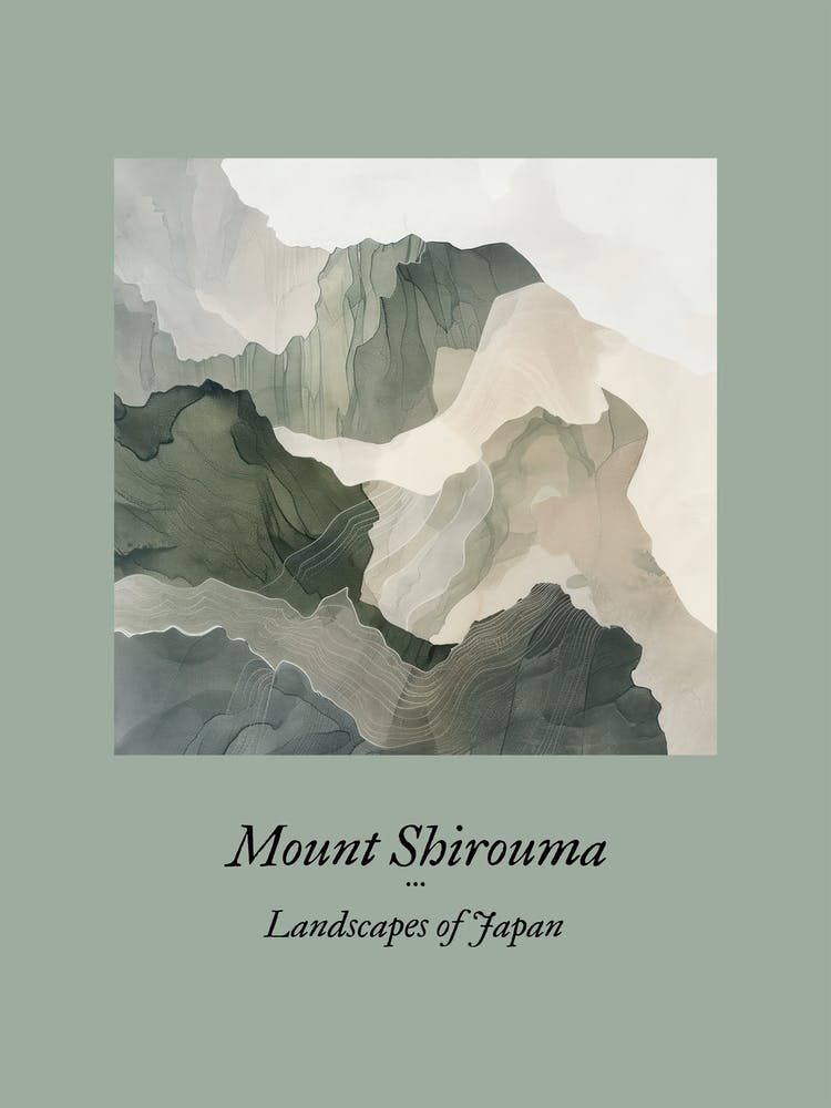 Landscapes Of Japan Mount Shirouma 32