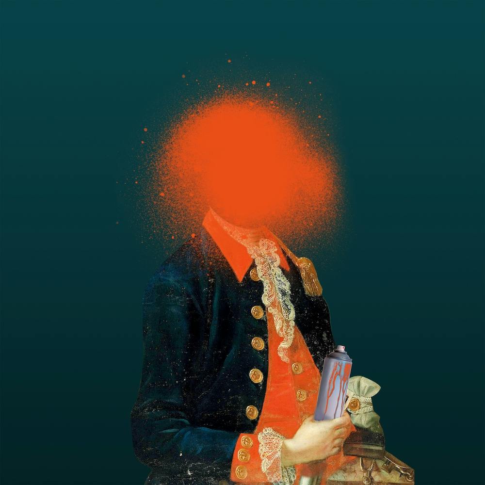 Tangerine Spray Tan Square