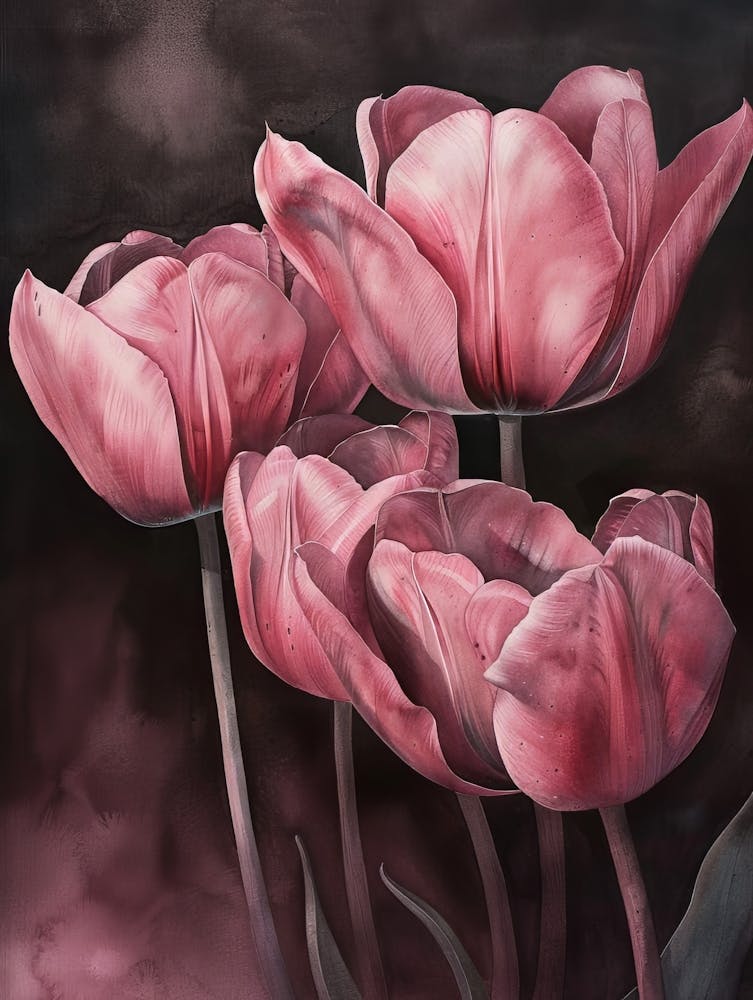 Purple Tulip 3