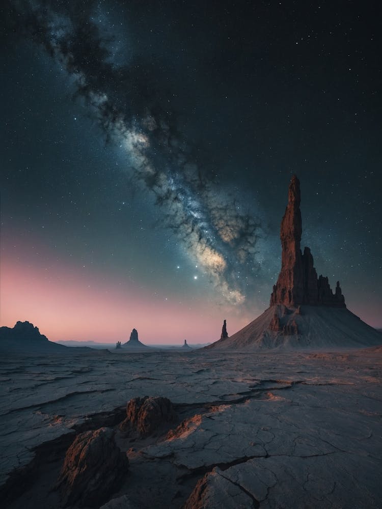 Milky In The Desert