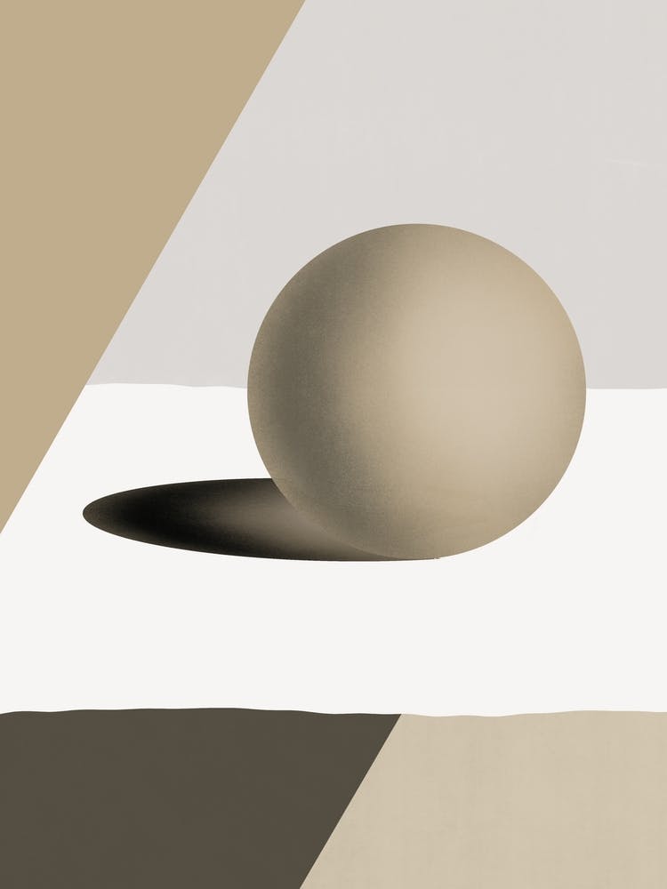 Sphère Sur Une Table