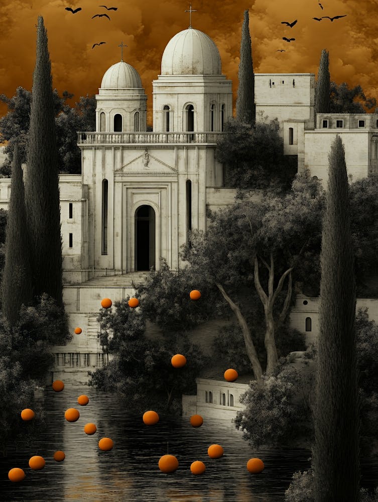 Oranges In The Water