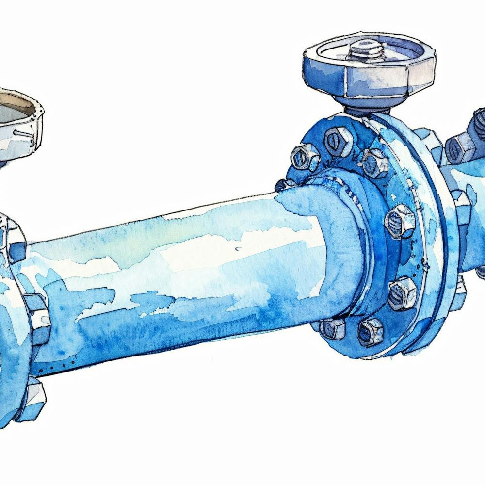 Water Valve Illustration