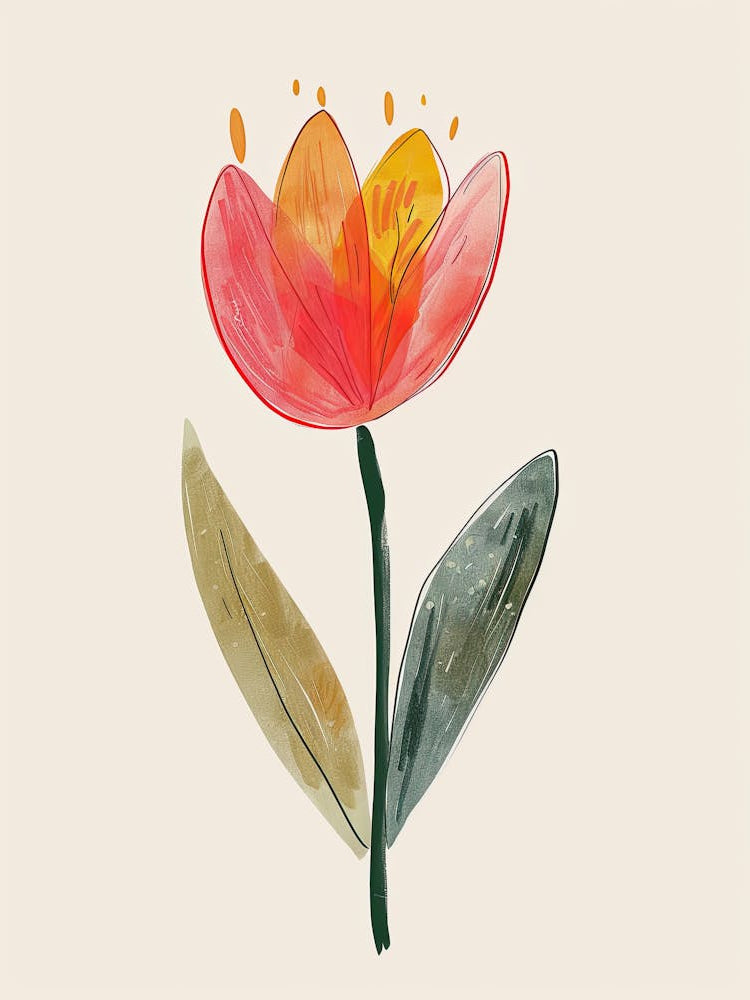 Retro Glow Of Kaleidoscopic Dreams Mid Century Style