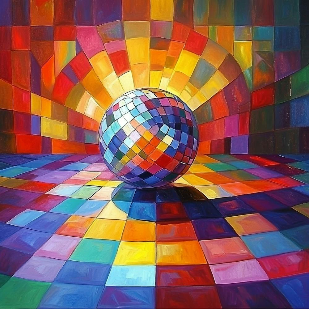 Disco Ball Art 20
