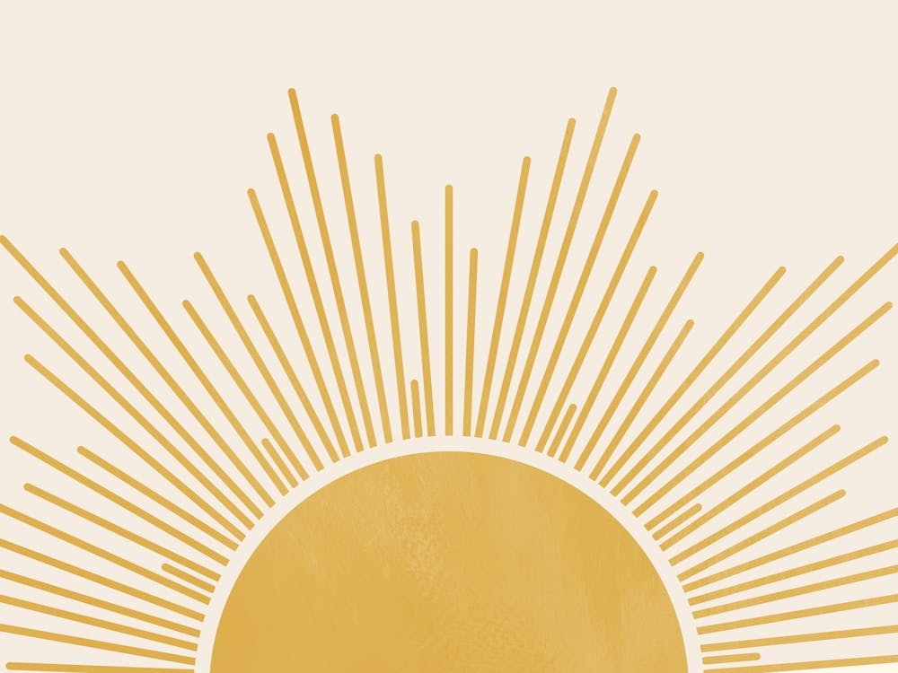 Yellow Sun, Sunset, Sunrise