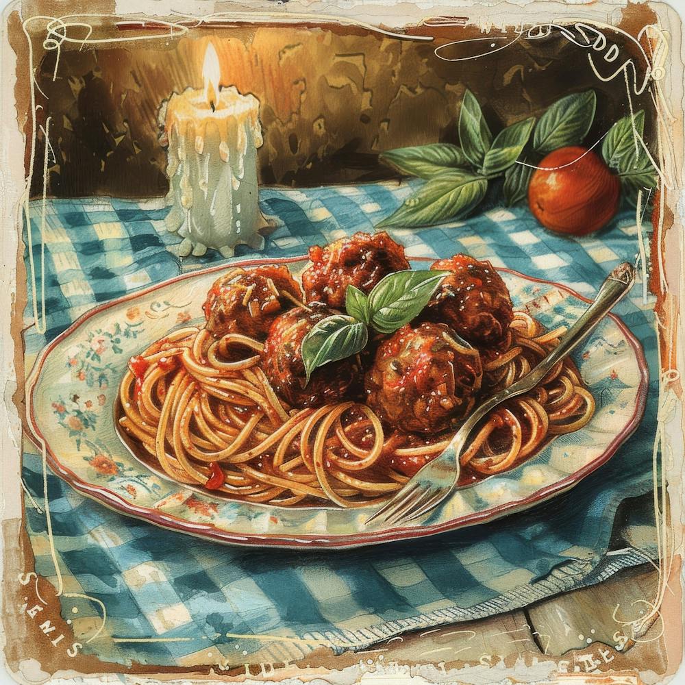 Spaghetti And Meatballs
