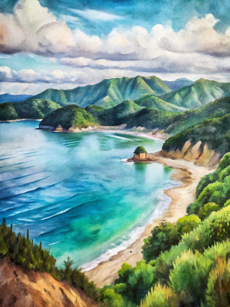 Beach At Dusk