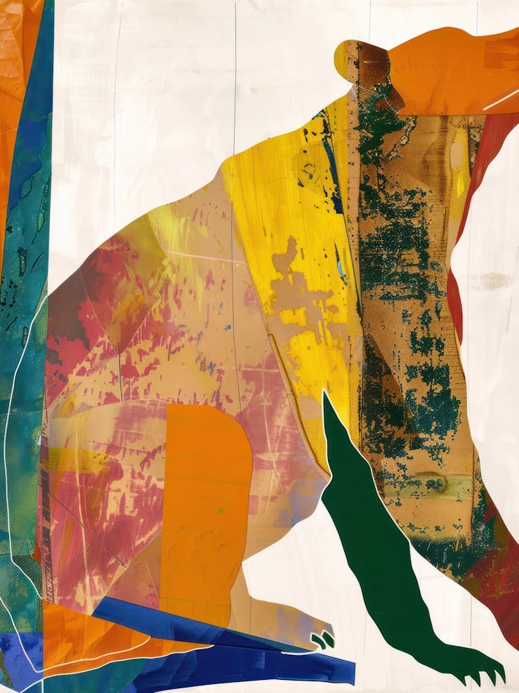 Bear 2 Cut Out Collage