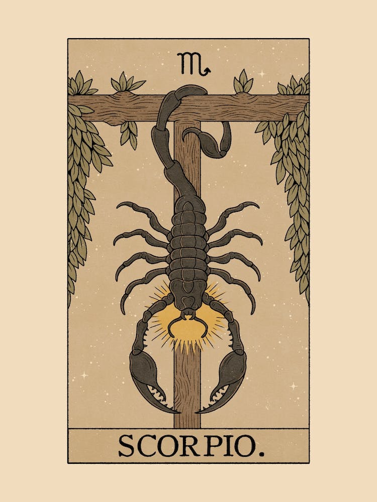 Scorpio X The Hanged Man