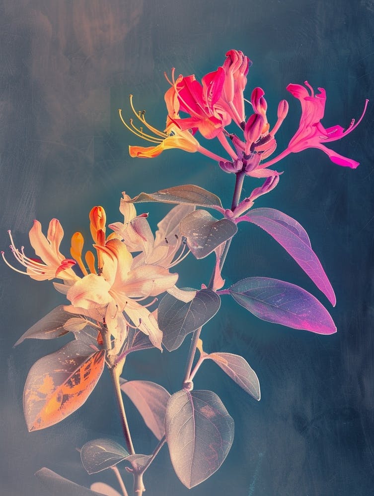 Iridescent Flower Honeysuckle 3