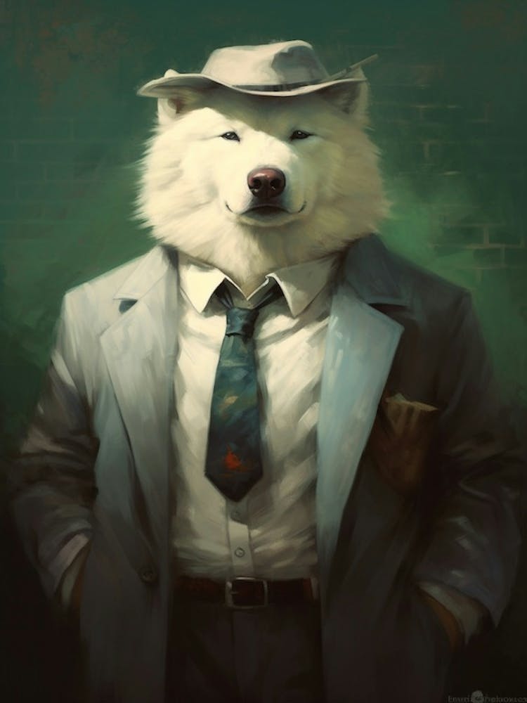 Gangster Dog Samoyed 2