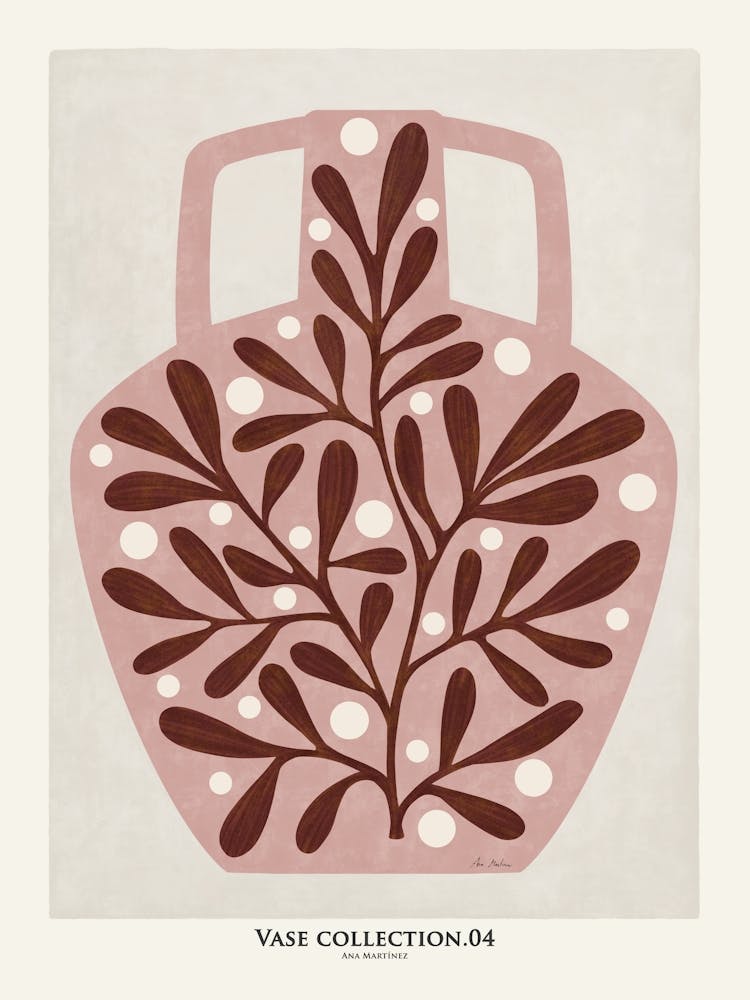 Vase and leaves Collection