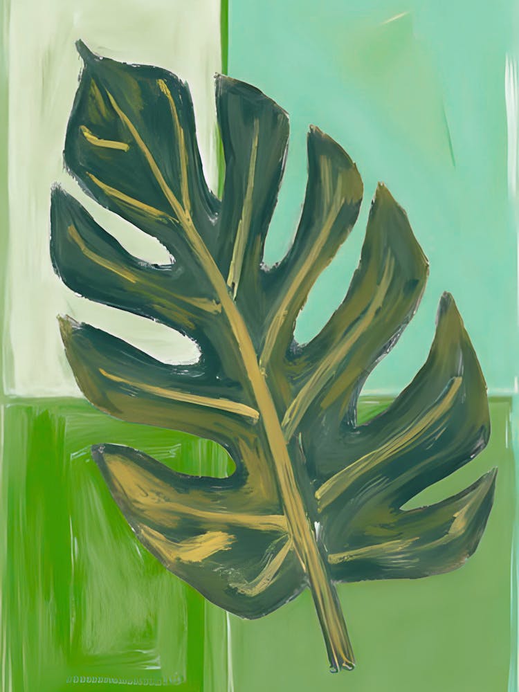 Monstera Leaf 17