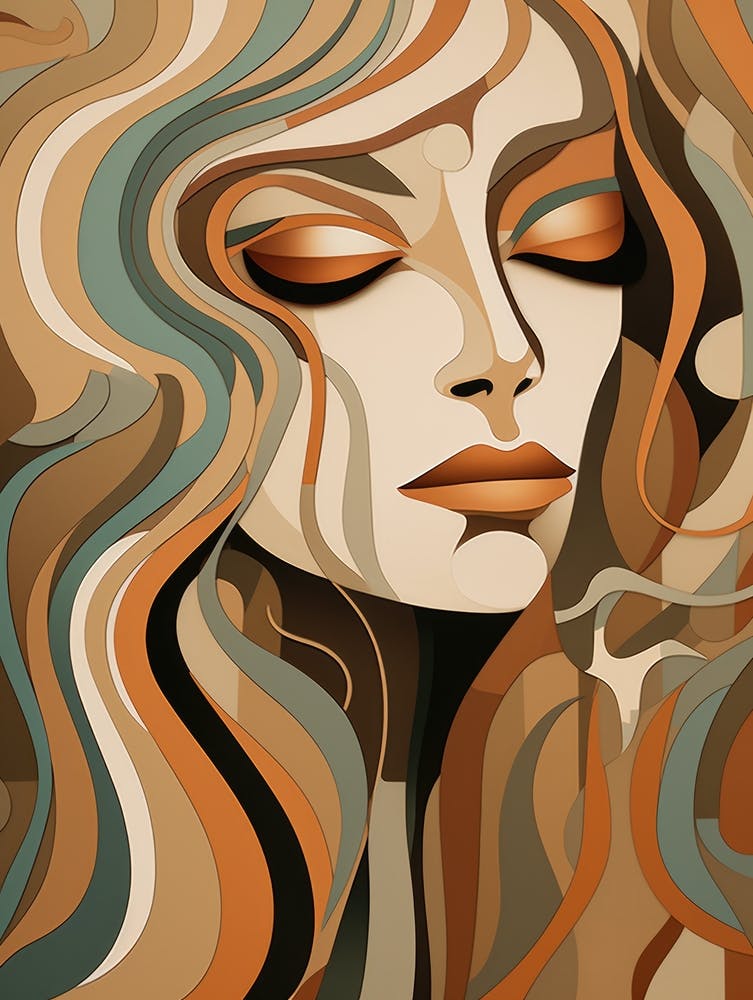 Abstract Of A Woman 7