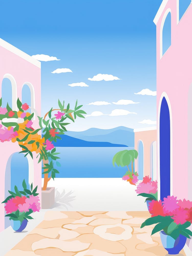 San Vito Lo Capo, Italy Colourful View 3