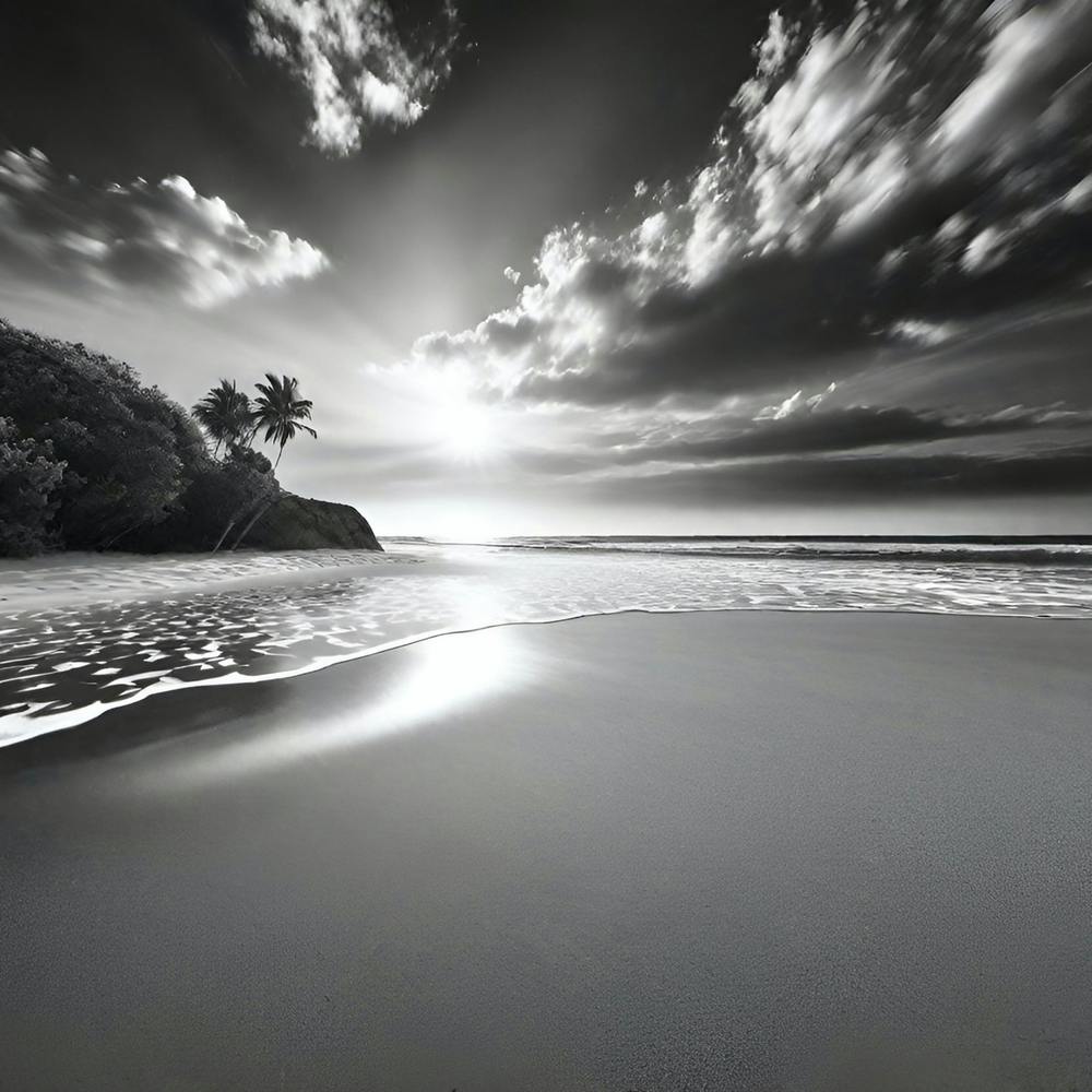 Sunset On The Beach 922