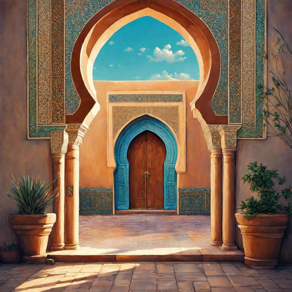 Moroccan Grand Door
