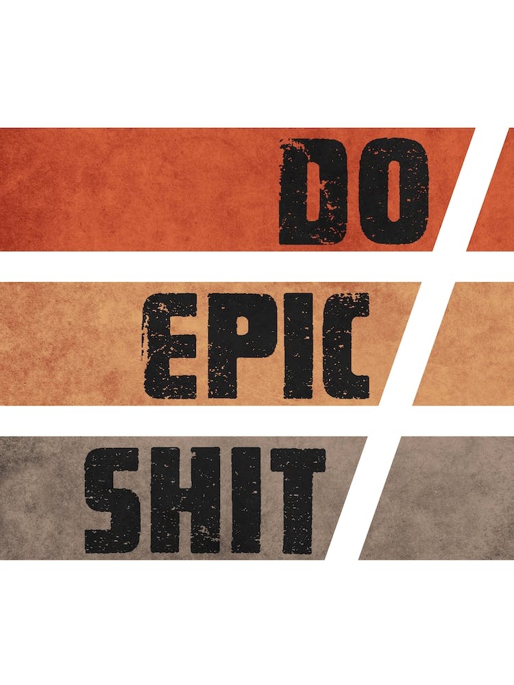 Do Epic Shit Grunge White