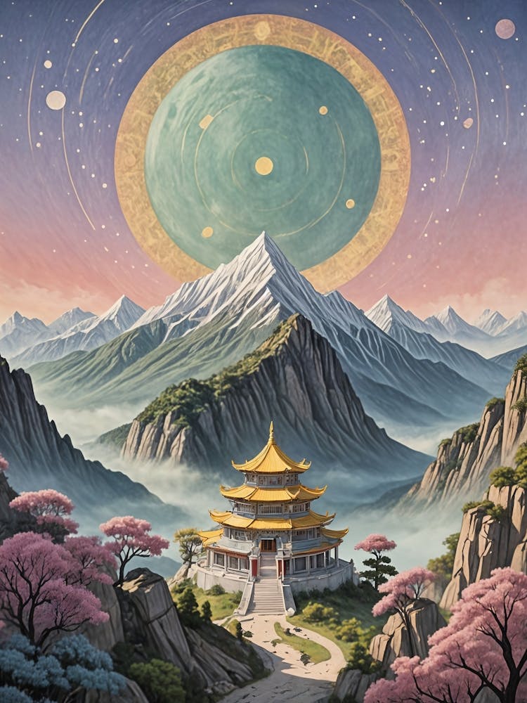 Cosmic Temple In The Mountains