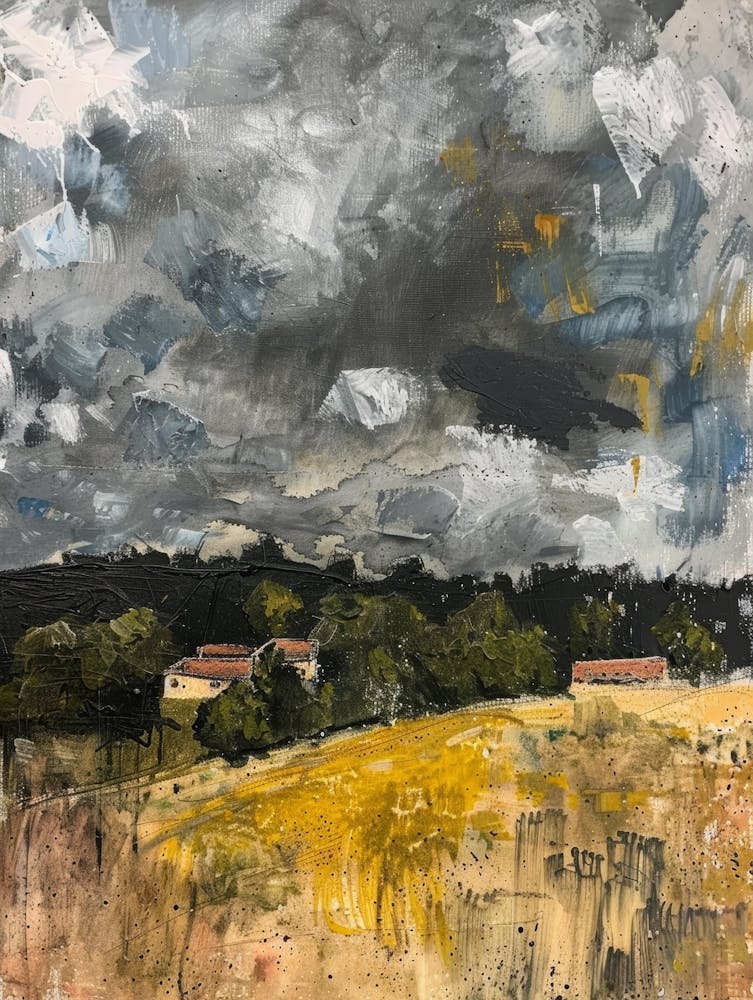 Stürmischer Himmel
