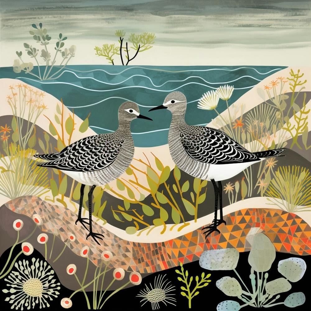 Bird In Nature Grey Plover 4