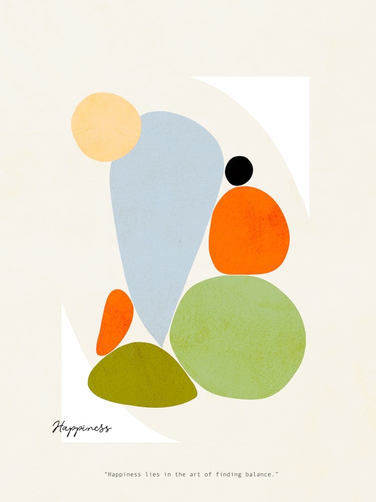 Minimal 'Happiness' in Colour – Organic Mid-Mod Geometry (2/2)