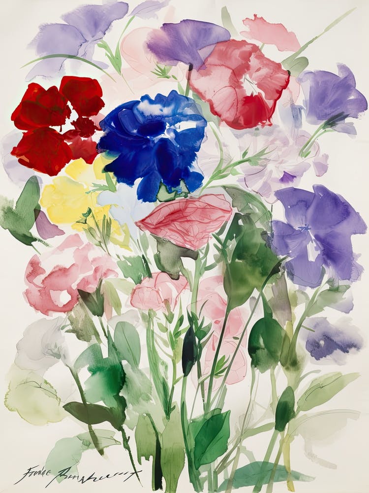 Lisanthius Flower Illustration 4