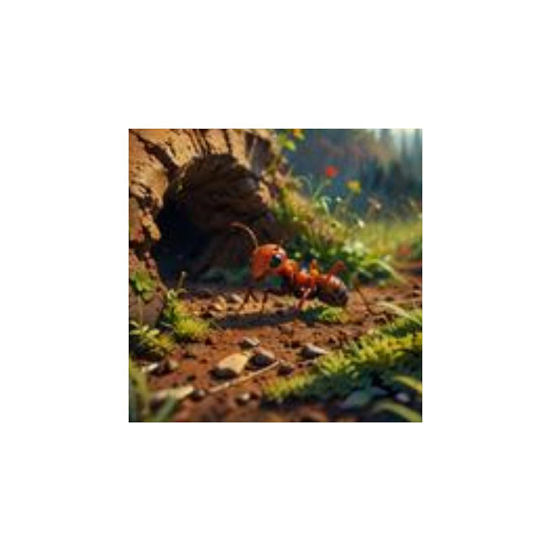 ANT IN THE CAVE