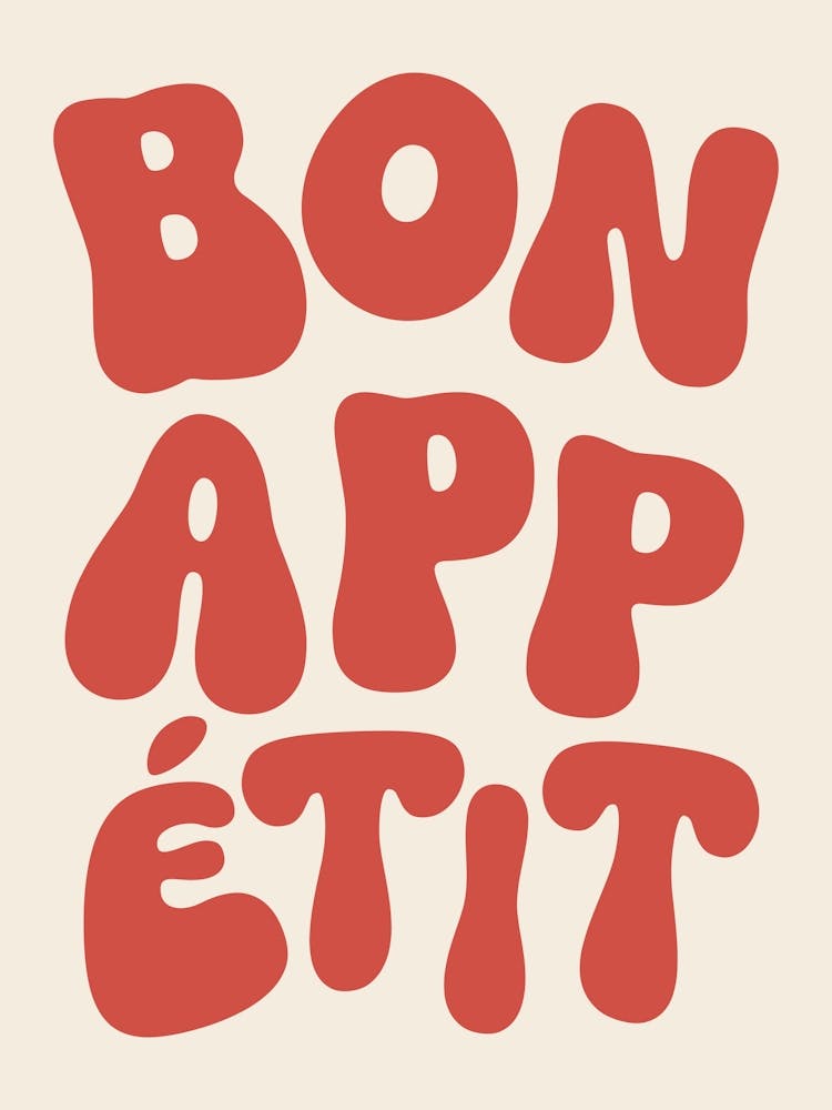Bon Appetit - Red