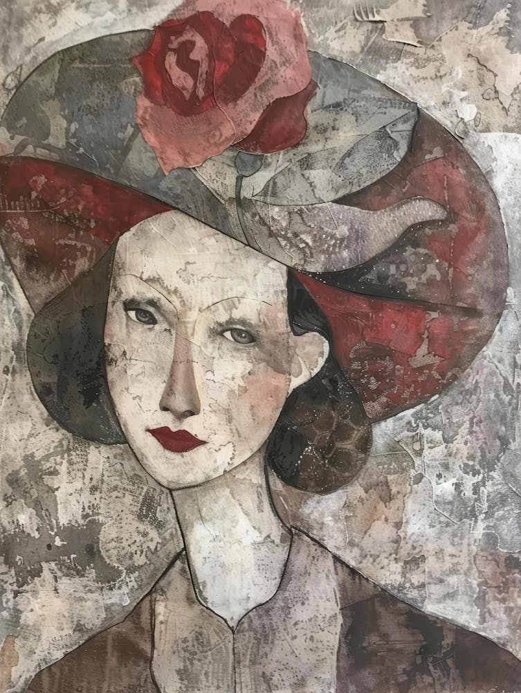 Woman In A Hat 82