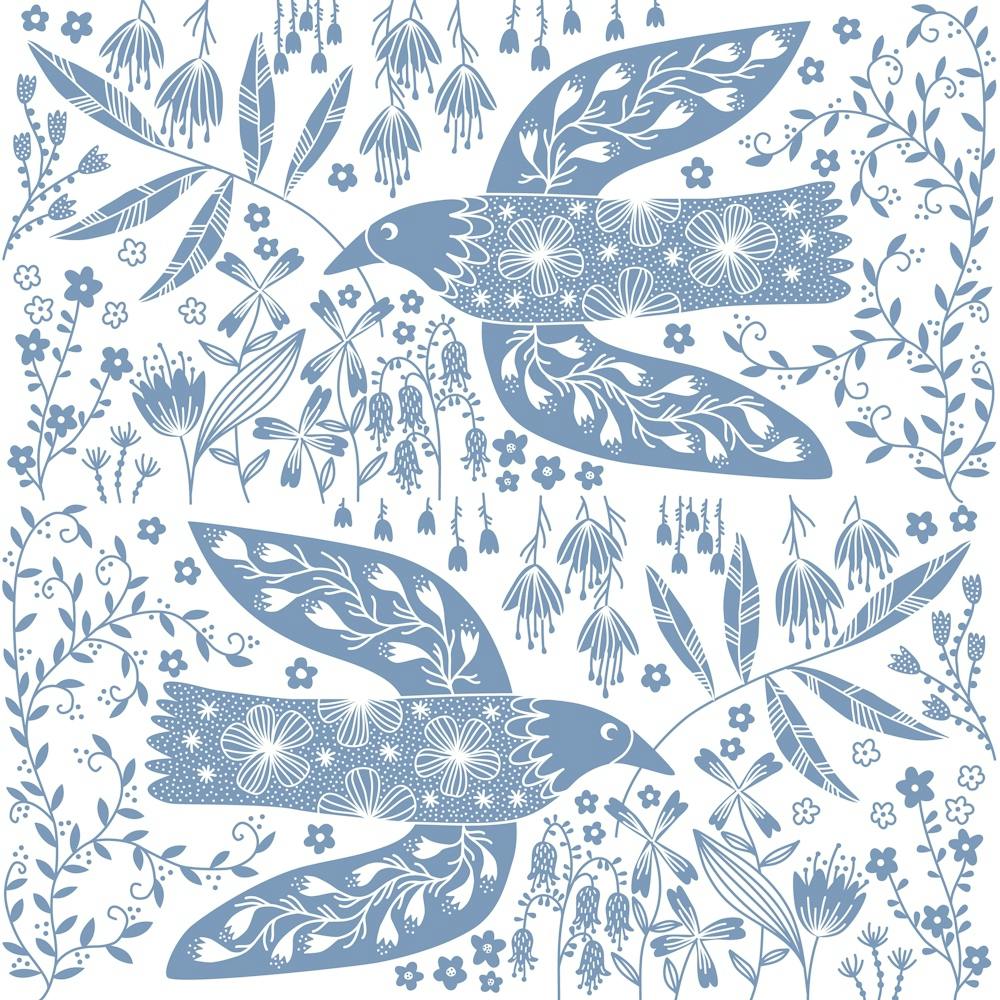 Blue Peace Dove Birds