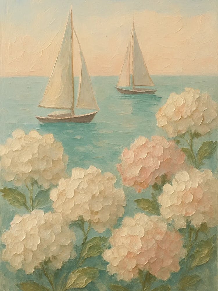 Sailboats On The Water