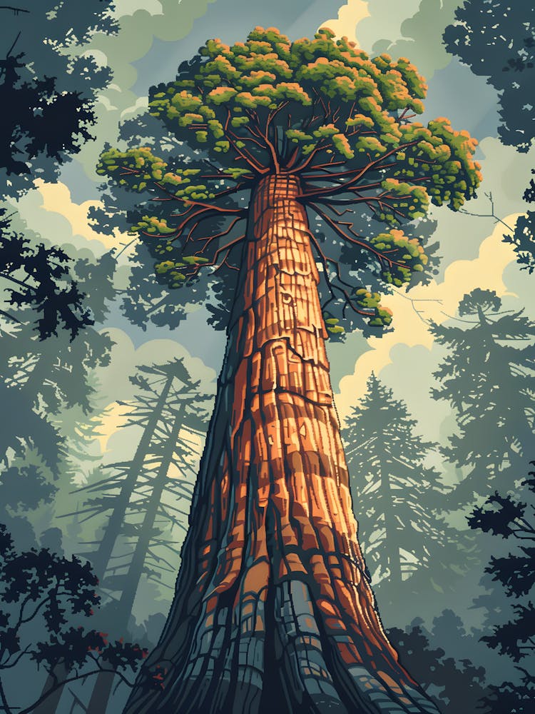 Giant Sequoia Tree