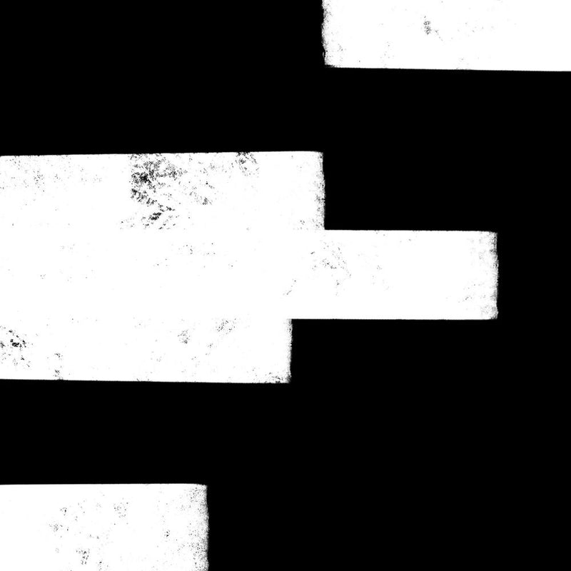 Abstract Black And White Painting 2