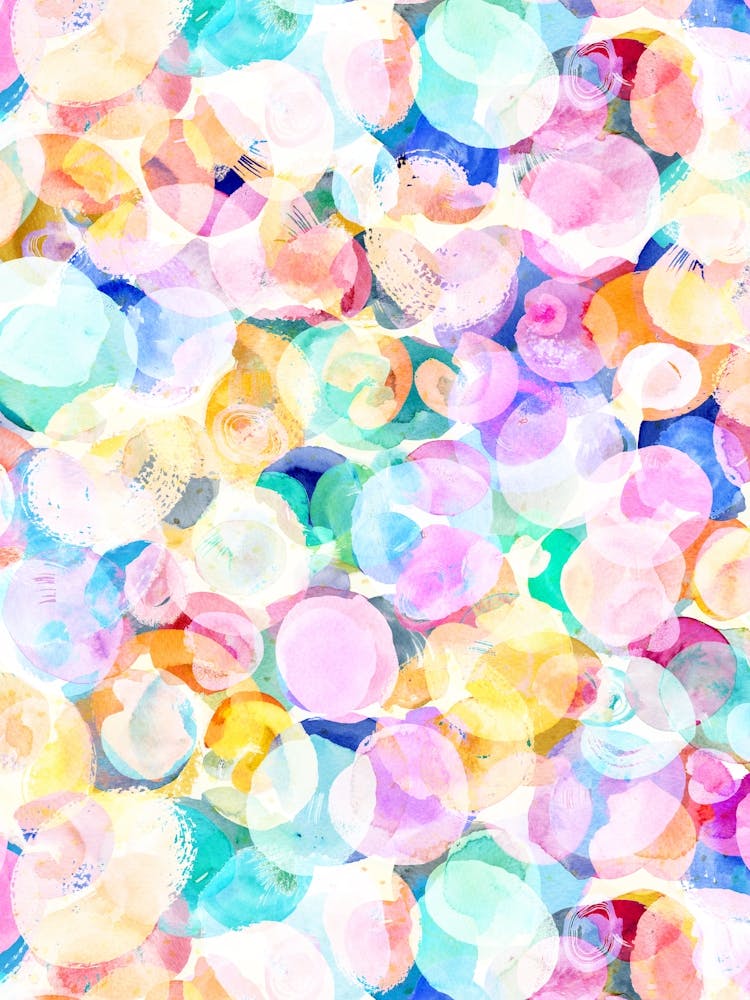 Watercolor Bubbles