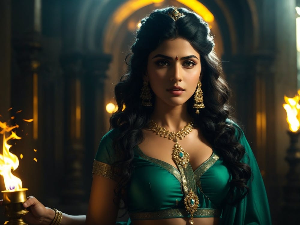 Arrogant Indian Queen