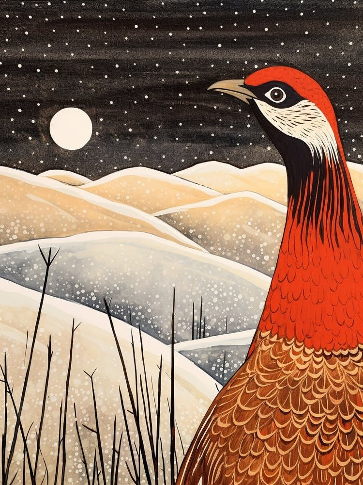 Bird Illustration Pheasant 8