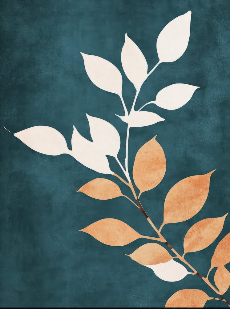 Leaves Canvas Print 2