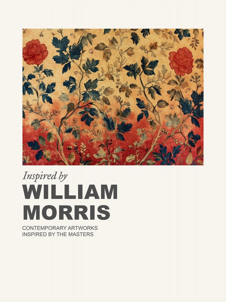 Museum Poster Inspired By William Morris 9
