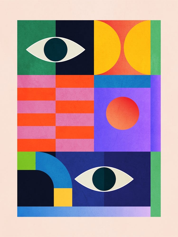 Abstract Geometric Shapes 200