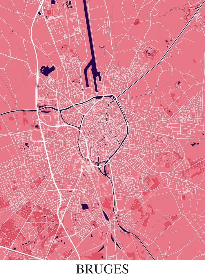 Bruges Pink Purple