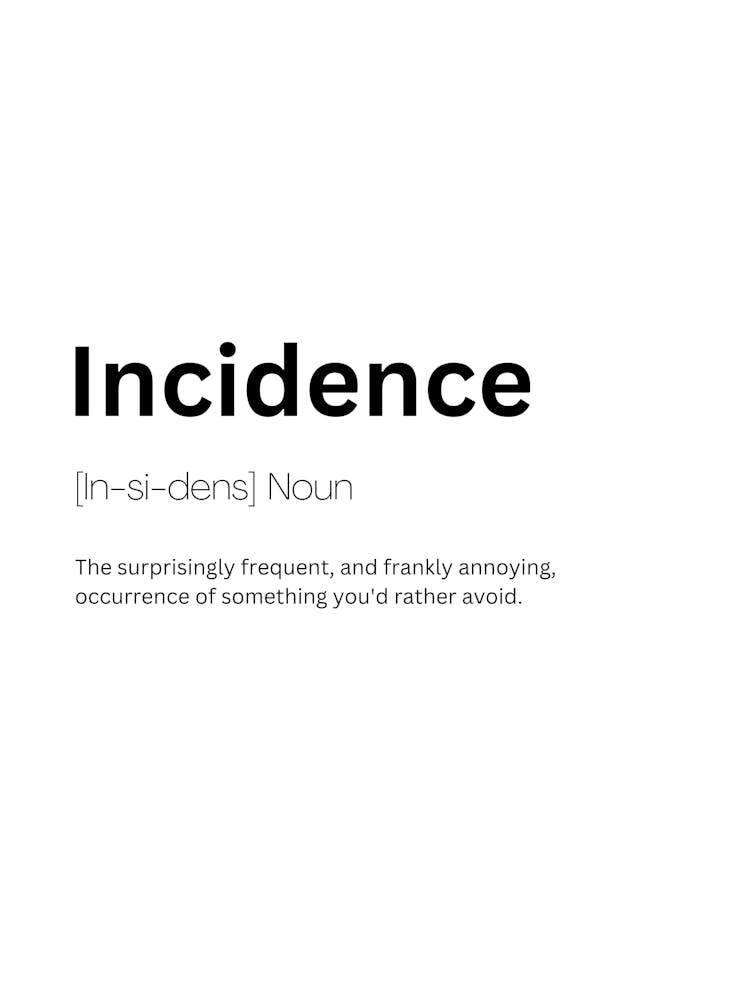 Incidence Definition Meaning